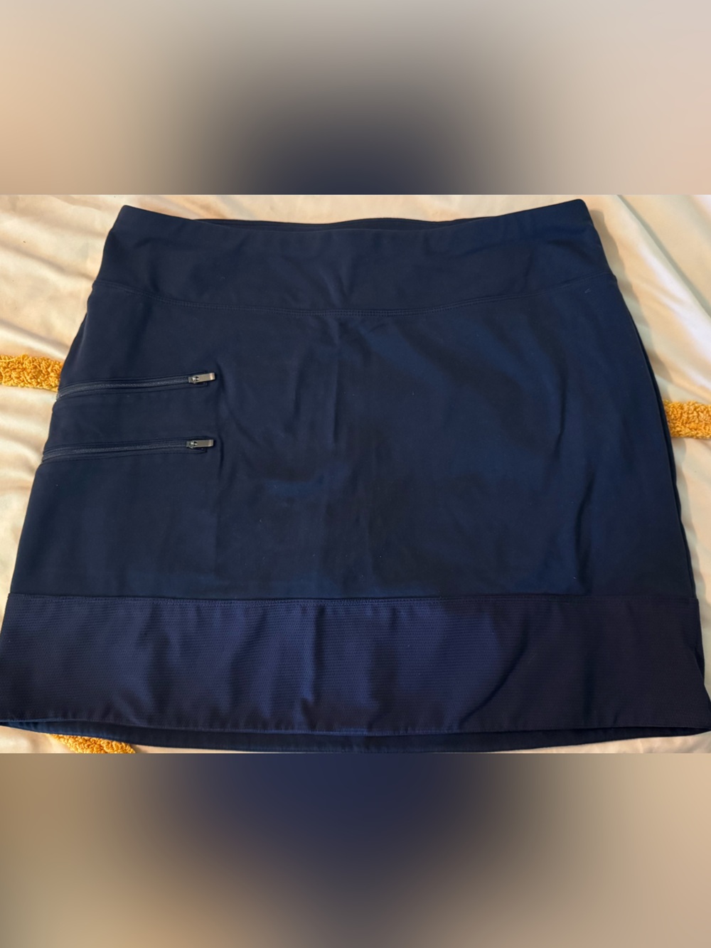 Athleta Navy Skort with Secure Pockets